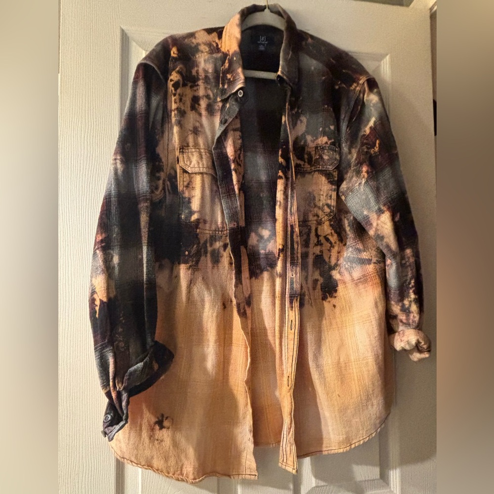 George Classic Brown Checkered Shirt